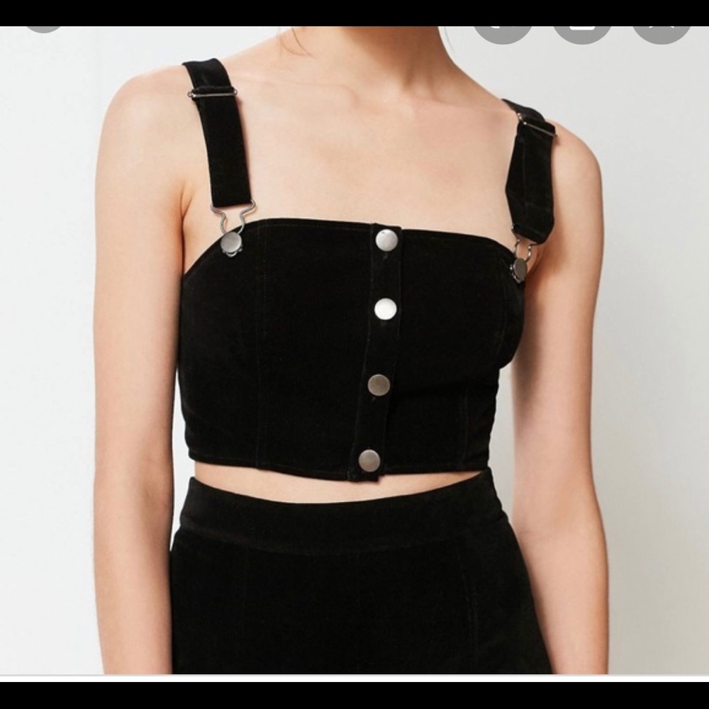 Urban Outfitters Corduroy Crop Top